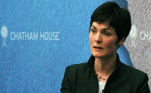 Ellen MacArthur est l'invitée d'une conférence sur l'économie circulaire, à la Sorbonne, mercredi 14 mai.